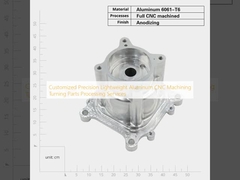 Customized Precision Lightweight Aluminum CNC Machining Turning Parts Processing Services