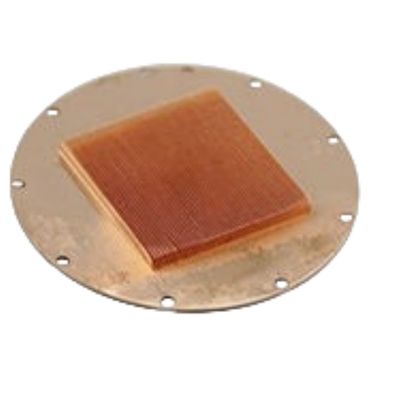 Industrial Anodizing Copper Tube Heat Sink Skived Fin Cold Plate Heat Sink
