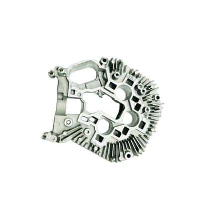 Electronic Aluminium Alloy Die Casting Heat Sink Parts Components Silver