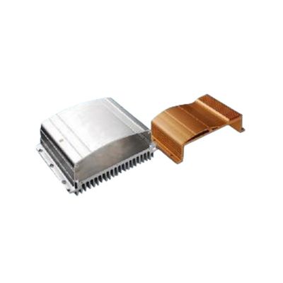Custom industry Aluminum Extrusion Heat Sink With Easy Installation