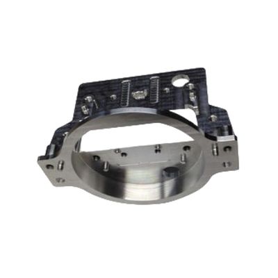 Customized Industrial CNC Parts Housings Silver Metal Turning Machining Parts