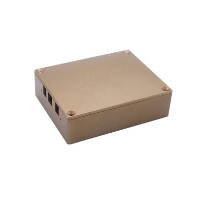 Fabrication CNC Machined Housings Anodized CNC Precision Parts Processing