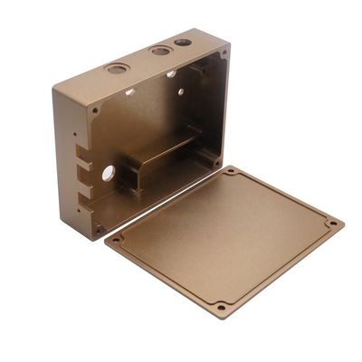 Fabrication CNC Machined Housings Anodized CNC Precision Parts Processing