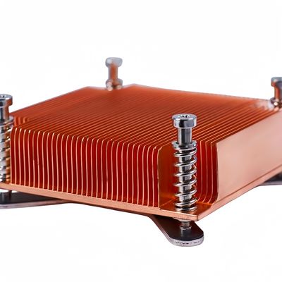 Anodized Aluminum Alloy Heat Sink Customized CNC Heat Dissipators
