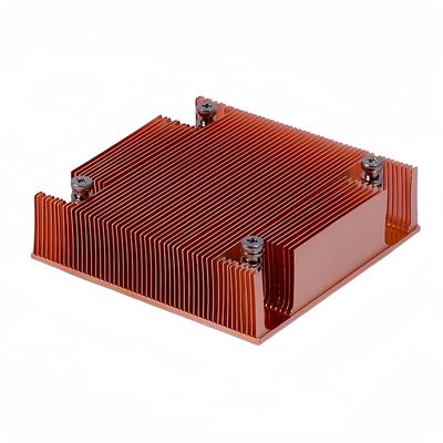Anodized Aluminum Alloy Heat Sink Customized CNC Heat Dissipators