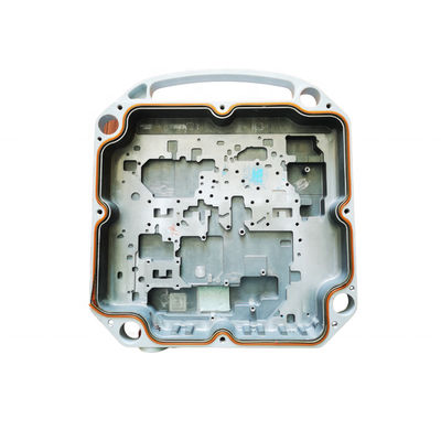 Industry Automobile Aluminium Die Casting Housing Components Silver Color