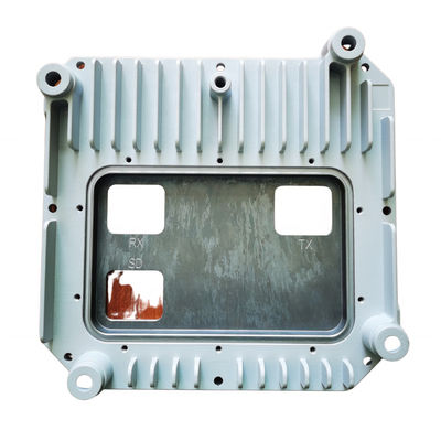 Industry Automobile Aluminium Die Casting Housing Components Silver Color