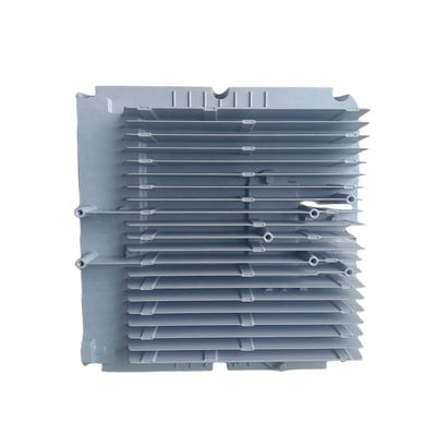 Industry Automobile Aluminium Die Casting Housing Components Silver Color