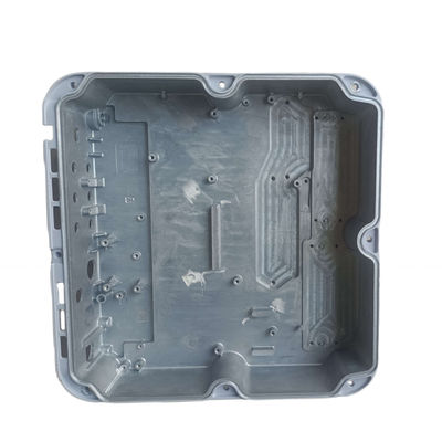 Industry Automobile Aluminium Die Casting Housing Components Silver Color