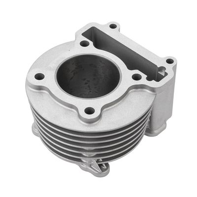 Silver Aluminum Die Casting Products Auto Parts Casting Process CE