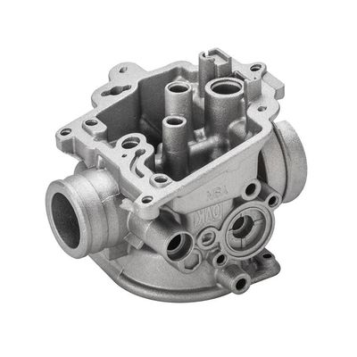 Silver Aluminum Die Casting Products Auto Parts Casting Process CE