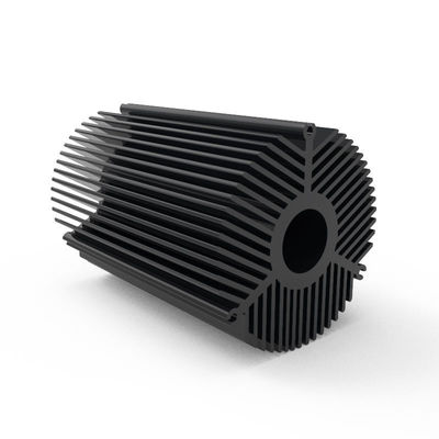 Skived Finned Heat Sink Anodized Aluminium Heat Sink Profile