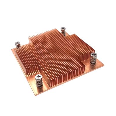 0.5mm Skived Fin Heat Sink Plated For Heat Exchanger Fin Tube