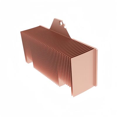 0.5mm Skived Fin Heat Sink Plated For Heat Exchanger Fin Tube