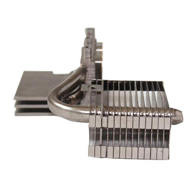 Anodized Copper Heat Pipe Heatsink Skived Fin Heat Dissipation