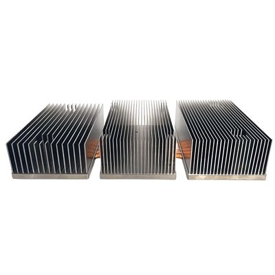 CNC Skived Fin Heat Sink Process Skiving Copper Pipe Heat Sink