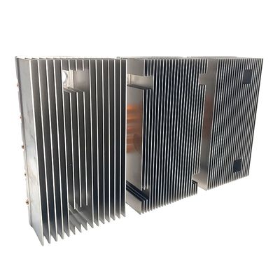 CNC Skived Fin Heat Sink Process Skiving Copper Pipe Heat Sink