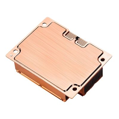 Electronic Skived Fin Heat Sink Screw Mount Customized Heat Sink Precision