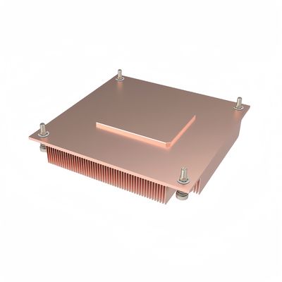 Electronic Skived Fin Heat Sink Screw Mount Customized Heat Sink Precision
