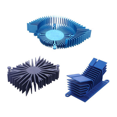 Precision Heat Sink Aluminium Extrusion Customized Electronic Heat Sink