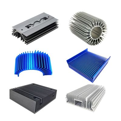 Industrial Aluminium Extrusion Heat Sink Profiles For Customized Production