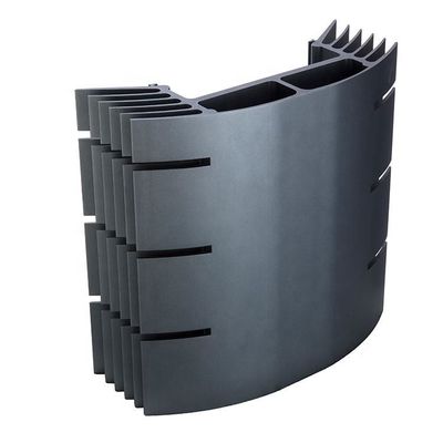 Electronic Aluminum Extrusion Heat Sink Profile Hardware High Precision
