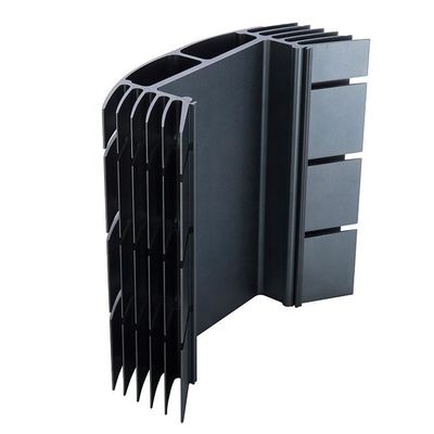 Electronic Aluminum Extrusion Heat Sink Profile Hardware High Precision