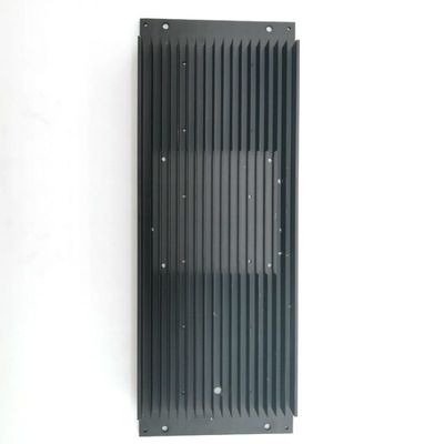 Versatile Aluminum Extrusion Heat Sink Aesthetic Customized Silver Heat Sink