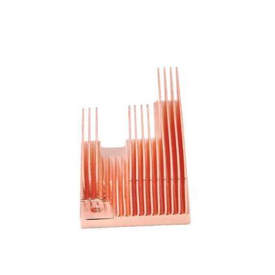Electronic Aluminum Extruded Heat Sink Profiles Lightweight And Compact