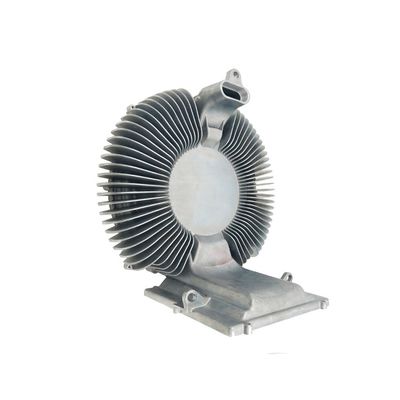 Silver Die Cast Aluminum Heat Sink Compact Electronic Heat Sink