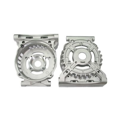 Silver Die Cast Aluminum Heat Sink Compact Electronic Heat Sink