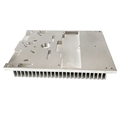 High Precision CNC Machined Heat Sinks Pin Fin Lightweight Anodizing Surface