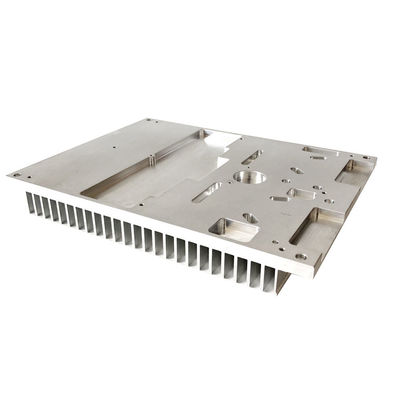 High Precision CNC Machined Heat Sinks Pin Fin Lightweight Anodizing Surface