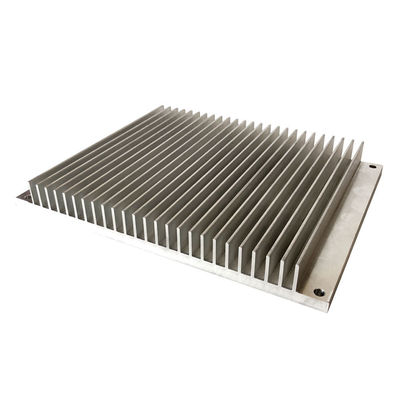 High Precision CNC Machined Heat Sinks Pin Fin Lightweight Anodizing Surface