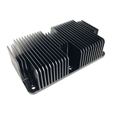Hardware Aluminum CNC Machined Heat Sinks Components Pin Fin Type