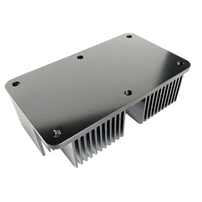 Hardware Aluminum CNC Machined Heat Sinks Components Pin Fin Type