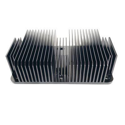 Hardware Aluminum CNC Machined Heat Sinks Components Pin Fin Type