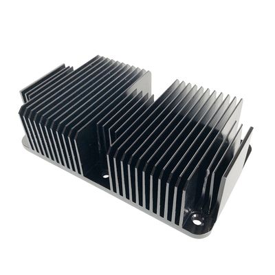 Hardware Aluminum CNC Machined Heat Sinks Components Pin Fin Type