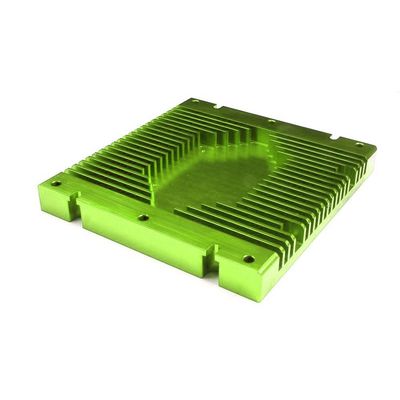 Milled CNC Machined Heat Sinks Pin Fin Anodized Metal Heat Sink