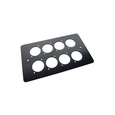 Anodizing Aluminum Extrusion Solar Panel Frame Customized For Electronic Equipment