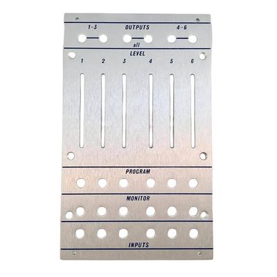 Brushed Aluminum Front Panel Composite With Good Heat Resistance