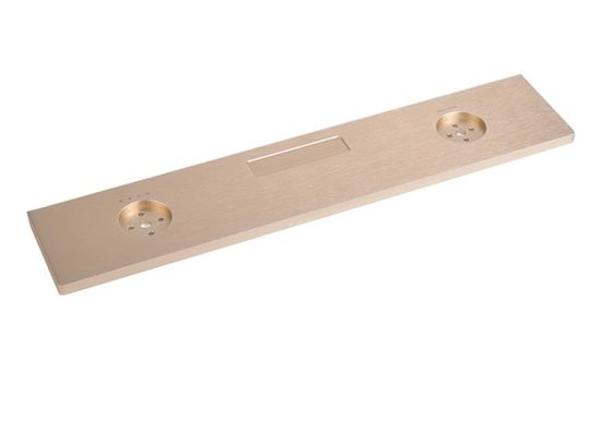 Anodizing Aluminum Front Panel Rectangular Impact Resistance