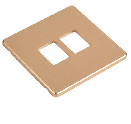 Anodizing Aluminum Front Panel Rectangular Impact Resistance