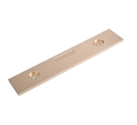 Anodizing Aluminum Front Panel Rectangular Impact Resistance
