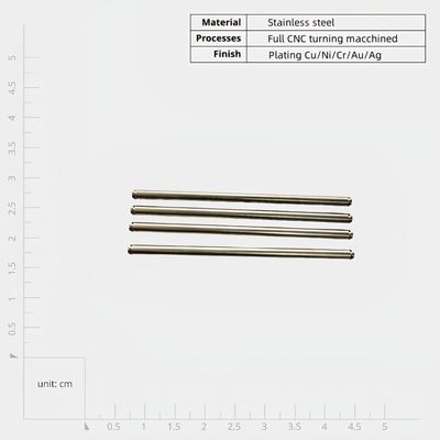 Precision-turned Stainless Steel Shaft Components For Printers, Motors And Motors
