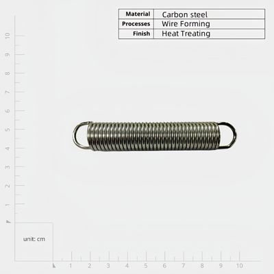 Carbon Steels Metal Extension Springs Wire Forming Processing Heat Treatment Finish