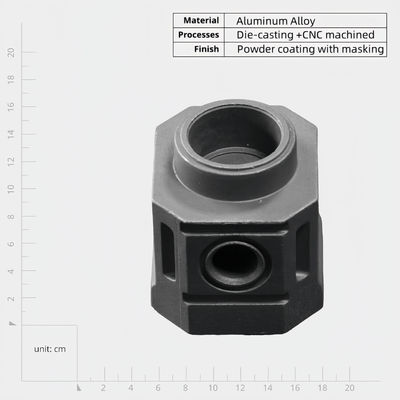 Versatile Aluminum Die Casting Automotive Communication Components