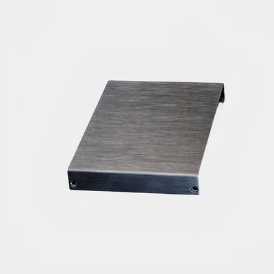 Lightweight Durability Cnc Milled Aluminum Parts Front Panel For Electronics