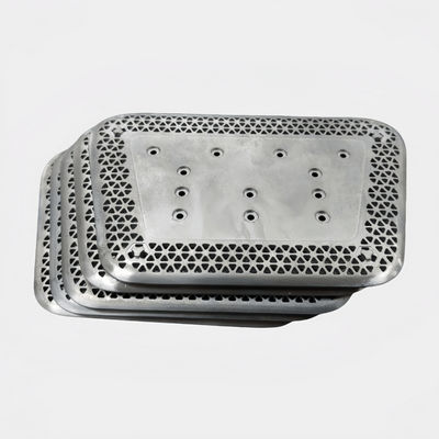 Pannello anteriore in alluminio a fusione a stampa per uso industriale personalizzabile e protettivo