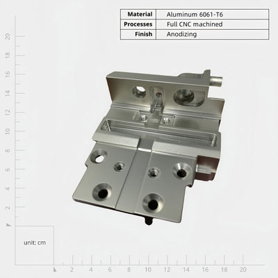 Easy Assembly Anodized CNC Milling Services for Customized Aluminum Precision Metal Parts